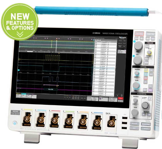 Tektronix 4 系列 MSO 混合信號示波器